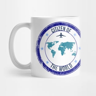 Travel the world stamp Mug